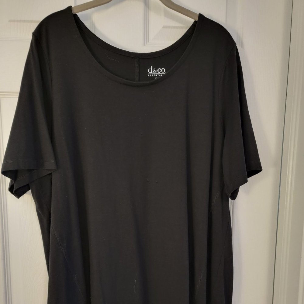 Super Comfy Black Tunic Shirt